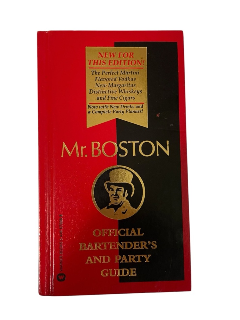 Mr. Boston Official Bartender's and Party Guide - Red & Black
